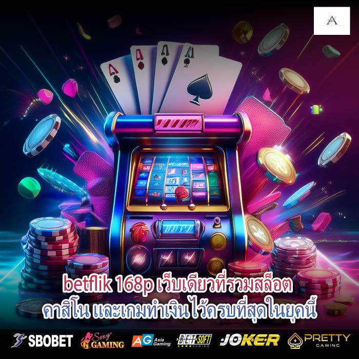 betflik 168p เว็บเดียวที่รวมสล็อต คาสิโน และเกมทำเงินไว้ครบที่สุดในยุคนี้